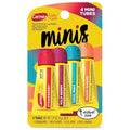 Carmex Daily Care Minis Moisturizing Lip Balm Tubes with SPF 15, Strawberry, Cool Mint, Wild Berry and Peach Mango Lip Balm Pack - 0.18 oz each, 4 Count