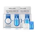 WELLAGE Real Hyaluronic Acid Hydrate One Day Kit Serum 2ea, Korean Beauty Secret Ampoule, High Concentration HA Ceramide 8 Herbal Extracts for Firming and Moisturizing Special Day Care