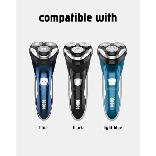 Sweetlf Replacement Blades for SweetLF Electric Razor for Men, 12 Pack SweetLF Shaver Blades, SWS7105 Replacement Blades for SweetLF Shaver SWS7105 SWS7105BK, 2 Cleaning Brush