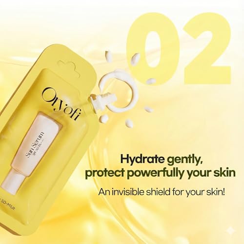 Glu Mineral Day Serum, Zinc Oxide Calming and Brightening Face Serum, 0.67oz, Korean Skincare with Glutathione for Sensitive Skin, Makeup Base Primer