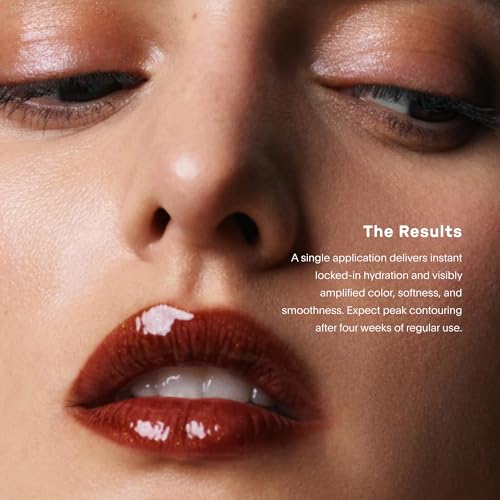 U Beauty The PLASMA Tinted Lip Compound - Anti-Aging & Anti-Wrinkle Lip Gloss, Hyaluronic Acid, Shea Butter & Peptides for Hydration & Plumping, Sable - 15 mL