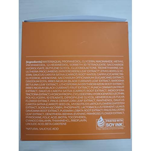 APRILSKIN Carrotene Clarifying Pads | Oily, sensitive, acne-prone skin | Vegan, Cruelty-Free, exfoliating, fights acne & pore-tightening | 60 Pads | No sulfates and Artificial Fragrance