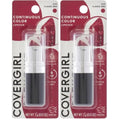 COVERGIRL Continuous Color Lipstick Classic Red 435, .13 oz (packaging may vary) (Pack of 2)