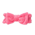 Bliss Women's Microfiber Towel Headband - Spa Headband for Washing Face, Skin Care, Makeup, and Messy Hair Wrap - Preppy Stuff Shower Hair Accessories for Women (Pink, 1 pack)