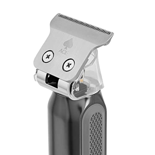 StyleCraft Replacement Fixed Stainless Steel Classic Hair Trimmer Blade with Moving Stainless Steel Deep Cutter, Fits Ace Trimmer Model Only