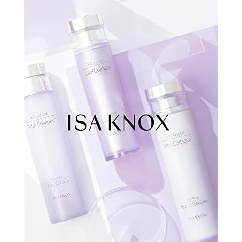 ISA KNOX AGE FOCUS VITAL COLLAGEN Emulsion, PRIME Wrinkle For All Serum & PRIME Eye For All Cream (177 ml/5.99 fl oz) - Korean Skin Care by LG Beauty. Vitamins C, B12 & E.