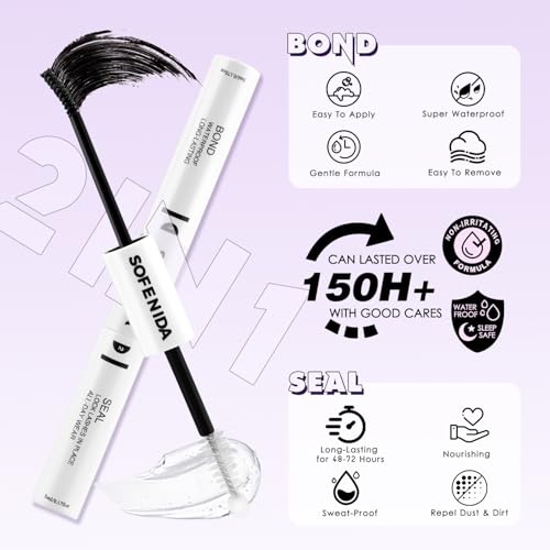 Lash Clusters Kit Wispy Lash Clusters Cluster Eyelash Extensions 10-18mm Lash Extension Kit Eyelash Cluster Eyelash Extensions Waterproof DIY Individual Lashes Clusters with Soft Thin Band