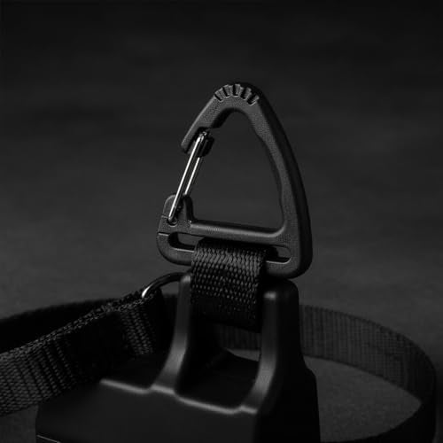 Camp Mini Spray Bottles with Hanging Buckle - 4 Pcs Refillable Dispenser Bottle with Molle Clip Strap