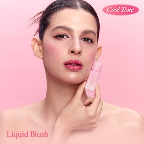 Dasique Soft Veil Blush #02 Sweetie Ribbon | liquid blush | Long-lasting | doyuin makeup | blush | Buildable | korean makeup
