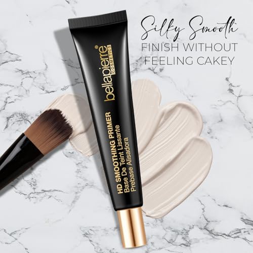 Bellapierre HD Smoothing Primer for a Flawless Complexion | Cruelty-Free & Non-Toxic | Talc-Free Pore Minimizer - 1.01 Fl. Oz