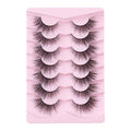 Eyelashes Cat Eye Strip Lashes Natural Look Lashes Wispy Fluffy Fairy Eyelash Wispy False Mink False Eyelashes