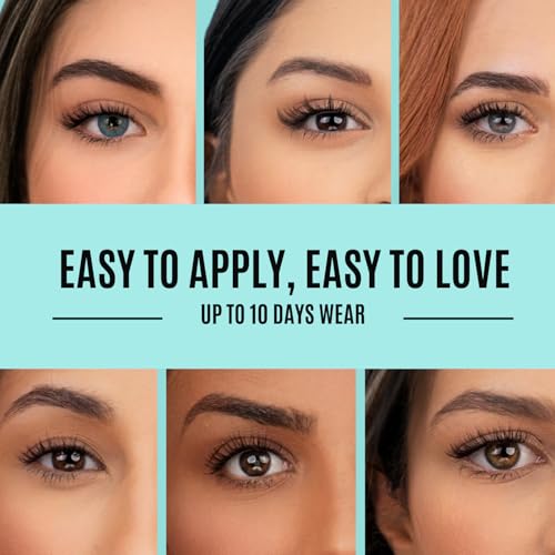 Gazelle Lash Bond and Seal Kit | All-in-One DIY Lash Kit with Pro-Shield Sealer, Soft-Touch Remover, Double-Curve Lash Tweezers, G-LUX Pad & lash Glue for Eyelash Clusters - Perfect for Lashes at Home