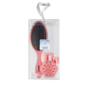 Conair Gift Set, Gift Box Under $20, Includes 1 Hair Brush, 1 Claw Clip, and 1 Scalp Massager in Pink