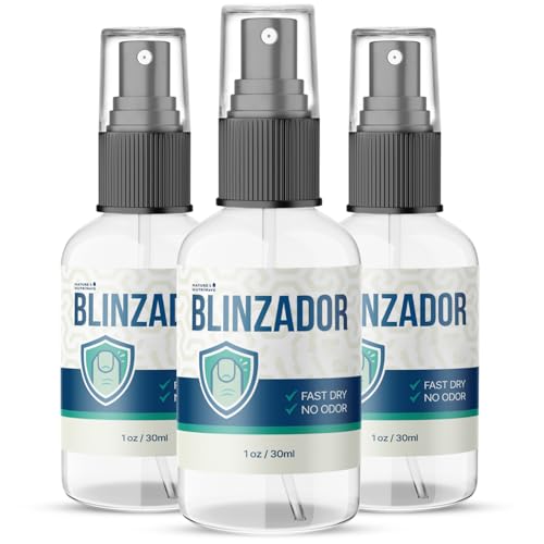 Blinzador ? Natural Spray for Foot & Nail with Plant-Based Ingredients ? Fast-Drying, Odorless, Easy-to-Use | 1oz (30ml), 3 Month Supply