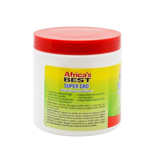 Africa's Best Super Gro Hair and Scalp Conditioner, 5.25 Oz (AB20203)