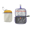 morning deer Large Toiletry Bag Travel Bag with Hanging Hook,Dry-wet Separation Makeup Cosmetic Bag Shaving Kit Travel Organizer for Accessories, Shampoo,Toiletries,Gym,Camping