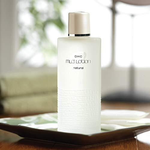 DHC Mild Lotion, Hydrating Liquid Lotion, Moisturizing, Calm and Soothe Sensitive Skin, Alcohol-Free, Fragrance and Colorant Free, Ideal for Sensitive Skin, 6 fl. oz.
