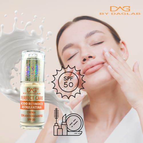 Cream Perfect Care (1.3 Fl Oz) - Astaxanthin & Retinoic Acid | Antioxidant-Rich Day Cream with SPF 50 | Cosmetic Use Before Makeup