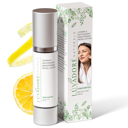 Vitamin C Skin Care Facial Lotion ? Antioxidant Cream for Face ? Deeply Hydrating Brightening Cream for Dark Spots, Uneven Skin Tone ? Anti-Aging and Rejuvenating Formula