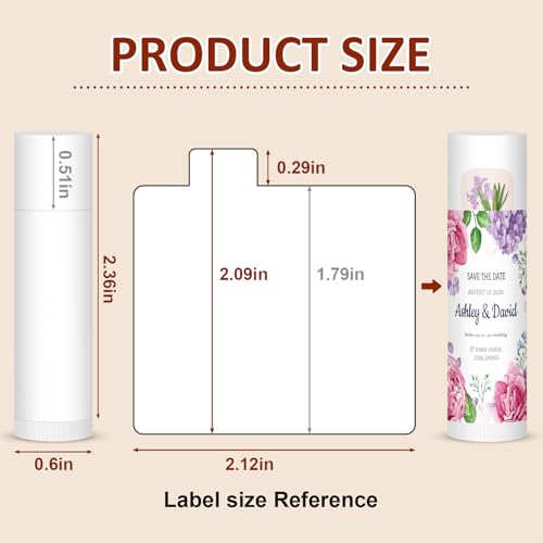 240 Pack Lip Balm Unlabeled, Natural Lip Balm Bulk Blank Tube, Personalized Lip Balms for Party Favors Adults and Bridal Shower Favors or Baby Shower Gifts-5 Flavors
