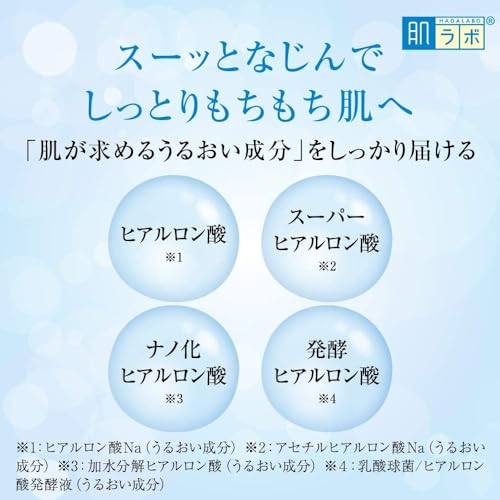Hada Labo Rohto Goku-Jun New Hyaluronic Cream, 50g