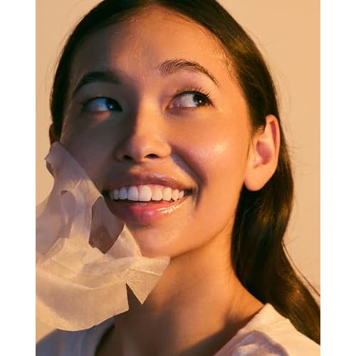 Pacifica Vegan Collagen Hydrate & Plump Face Mask 4-Pack ? Hydrating & Plumping Peptide-Infused Sheet Mask for Dewy Skin, with Vegan Collagen, Cucumber & Aloe, Clean Beauty Skincare?