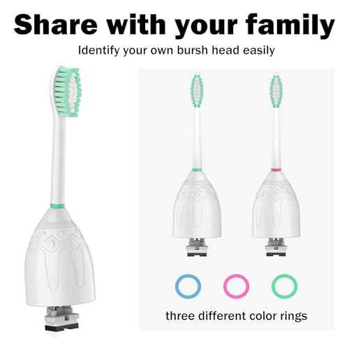 Toothbrush Heads for Philips Sonicare Replacement Brush Heads Medium Soft Dupont Bristles Electric Toothbrush Replacement Heads Fit E-Series Essence Xtreme Elite Advance and CleanCare, 8 Pack, White