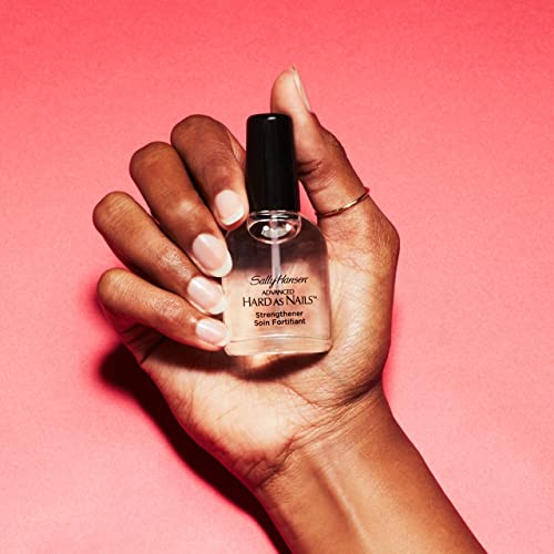 Sally Hansen Advanced Hard as Nails Nail Polish, Clear, 0.45 Fluid Ounce | Pack of 2