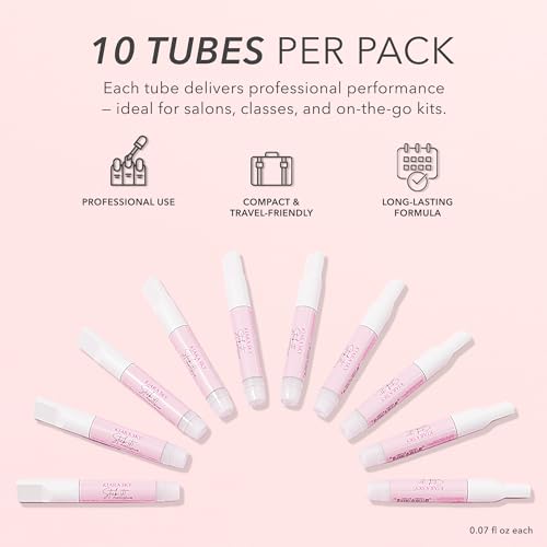 Kiara Sky Stick It Super Strong Fast Drying Nail Glue for Acrylic Nails, Tips & Press On - 0.07 Fl Oz, 50 Full Size Tubes