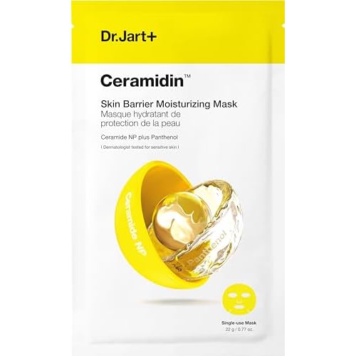 Dr.Jart+ Ceramidin Skin Barrier Moisturizing Korean Face Mask | Sheet Mask | Korean Skin Care
