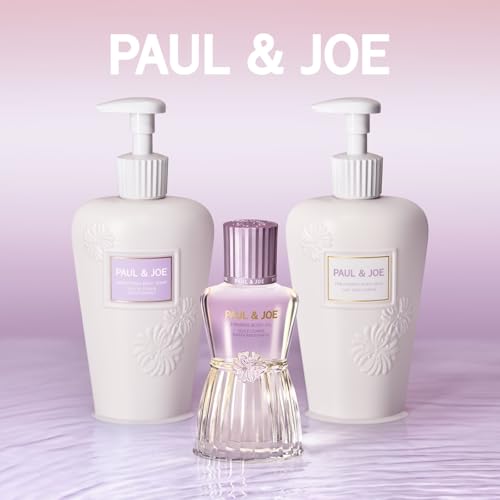 Paul & Joe Smoothing Body Soap, Citrus-Floral Liquid Body Wash with Creamy Foam, Moisturizing & Gentle Formula with Elderflower & Primrose Extracts, Soft, Polished Skin, 8.4 fl oz.