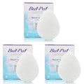 Buf-Puf Facial Sponge, Exfoliating | Dermatologist Developed | Reusable | White | Pack of 3
