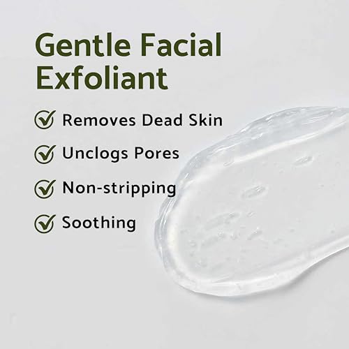 IUNIK Lime Moisture Mild Peeling Gel 3.04 Fl Oz - Gentle Exfoliating Deep Cleansing Glowing - Smooth with AHA & Fruits Complex - Control Sebum Clear Dead Skin Cells Blackheads Pore-Minimizing Vegan