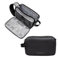 Carrywell (Not Made In China) Toiletry Bag For Men, Shaving Kit, Travel Organizer Dopp Kit, Interior Compartments and Pockets For Toiletries and Accessories, Black