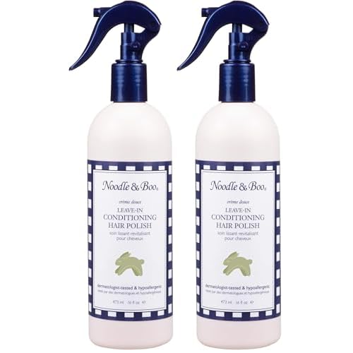Noodle & Boo Moisturizing Conditioning Hair Polish Detangler for Newborn and Baby