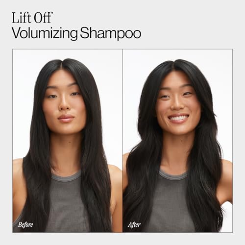 Eva NYC Volumizing Shampoo for Thin, Fine Hair - Instant Volume - Lightweight Cleansing Formula for Thicker Looking Strands - Volumize + Moisturize Hair - Sulfate Free - Salted Citron Scent - 10 fl oz