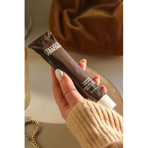 Colleen Rothschild Beauty Restorative Hand Cream for Dry Cracked Hands & Cuticles - Softens & Reduces Age Spots w/ Shea Butter - Moisturizing, Non-Greasy Hand Cream for Women & Men, 73ml (2.5 fl oz)