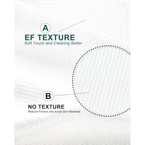 Face Towels,Facial Towels,100Ct Disposable Face Towel,10"x12"Face Cloths,Makeup Remover Face Towelettes Disposable,Disposable Face Cloths for Sensitive Skin,Biodegradable Dry Wipes