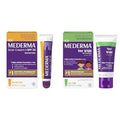 Mederma Scar Treatment Bundle - Advanced SPF 30 Cream (0.7 oz) & Kids Grape-Scented Gel (0.70 Oz) for Acne, Burns, Surgery, Cuts & Injury Scars