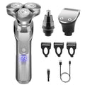 Electric Razor for Men,Upgrade Men¡¯s Electric Shavers Rotary LED Display/Waterproof/Rechargeable, Shaver for Men Cordless Floating Head