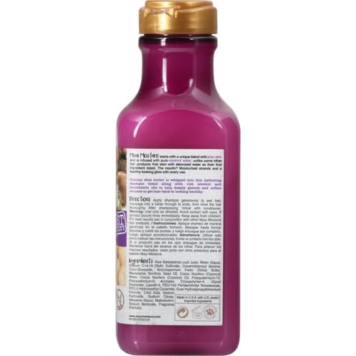 Maui Moisture Heal & Hydrate + Shea Butter Shampoo to Repair & Deeply Moisturize Tight Curly Hair with Coconut-& Macademia Oils,Vegan,Silicone,Paraben-& Sulfate-Free,13 fl oz,(Pack of 2)