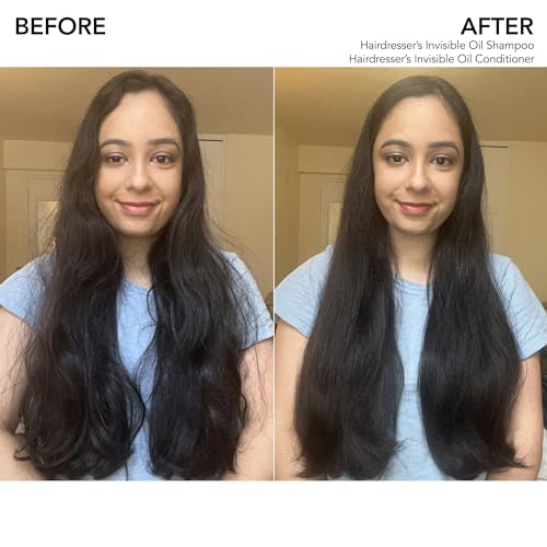 Bumble and bumble. Hairdresser's Invisible Oil Hydrating Shampoo | Hydrating, Anti Frizz, Softening, Color Safe | Curly, Wavy, Straight | With Coconut, Grapeseed + Argan Oil