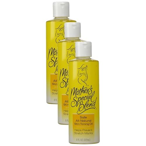 Mother's Special Blend All Natural Skin Toning Oil, 8-Ounce (Pack of 3)