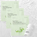 VeganMucin Lifting Hydrogel Korean Face Mask 3 EA, Improves Skin Texture, Glowing Skin, Made in Korea