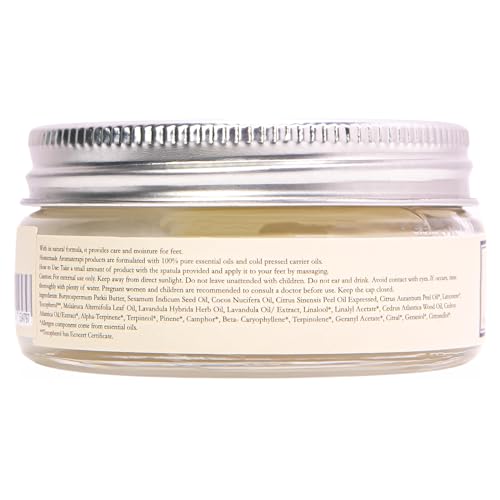 | Deep Moisturizing Foot Cream ? With Tea Tree, Shea Butter & Coconut Oil | Softens, Hydrates & Refreshes | Nourishing Botanical Formula for Daily Foot Care | 1.4 Oz