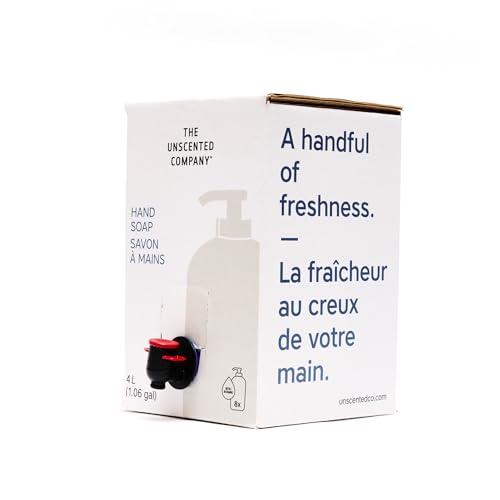 The Unscented Company, Box Soap Hand Home Refill, 140.8 Fl Oz
