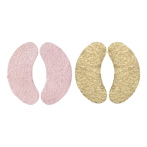 Wander Beauty Baggage Claim - Rose Gold & Gold Foil Under Eye Patches For Dark Circles and Puffiness - Under Eye Mask Depuffs & Firms - Brightening Eye Mask for Under Eye Bags (2 Pack)