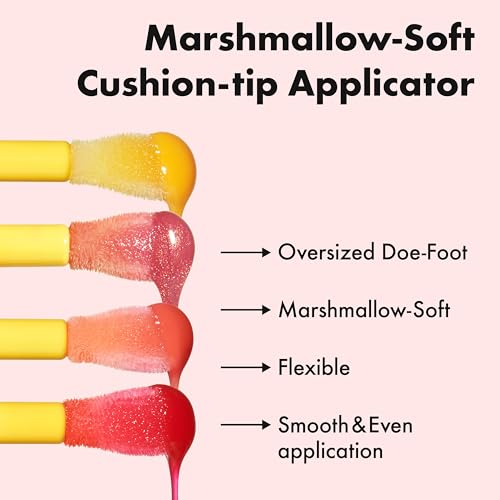 Amuse Seoul Banana Lip Oil (02 Banana) ? Skincare-Infused Hydrating Vegan Lip Oil, Lightweight Non-Sticky Glossy Finish, with Peptide & Rice-Based PDRN