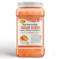 SPA REDI - Sugar Body Scrub, Mandarin, 128 Oz, Exfoliating, Moisturizing, Hydrating and Nourishing, Glow, Polish, Smooth and Fresh Skin - Body Exfoliator