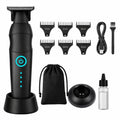 Hair Clippers for Men.Cordless Electric Hair Cutting.Barber Clippers,Rechargeable clipper.docking station,Zinc Alloy Body,Low Noise,Guards for Mens Haircut.Gift for men.(professional Hair Clippers Set